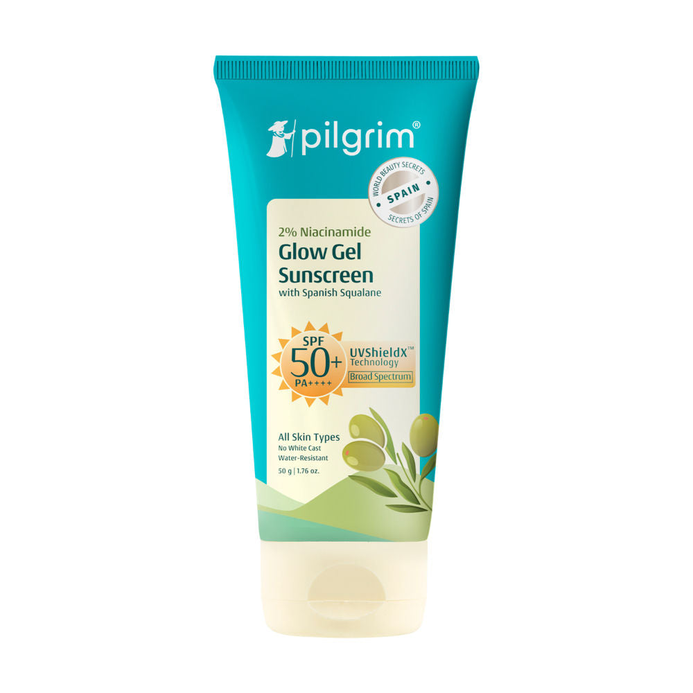 Pilgrim 2% Niacinamide Glow Sunscreen Gel SPF 50 PA+++