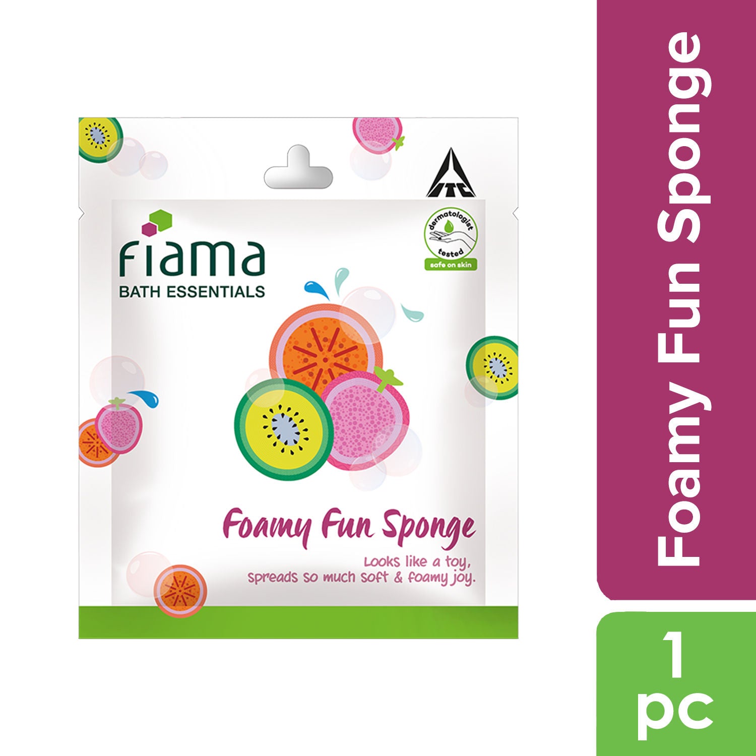 Fiama Bath Essentials Foamy Fun Sponge