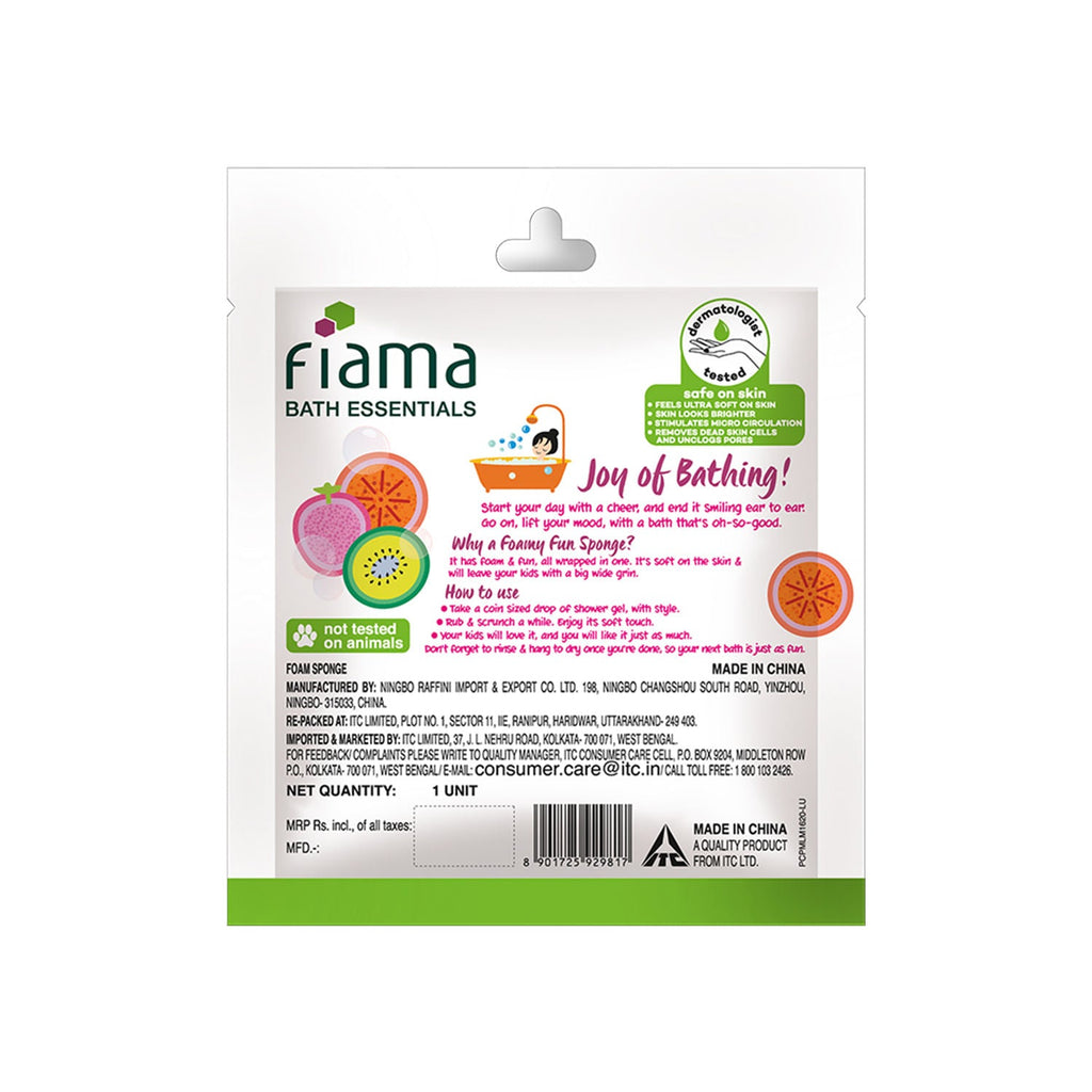 Fiama Bath Essentials Foamy Fun Sponge