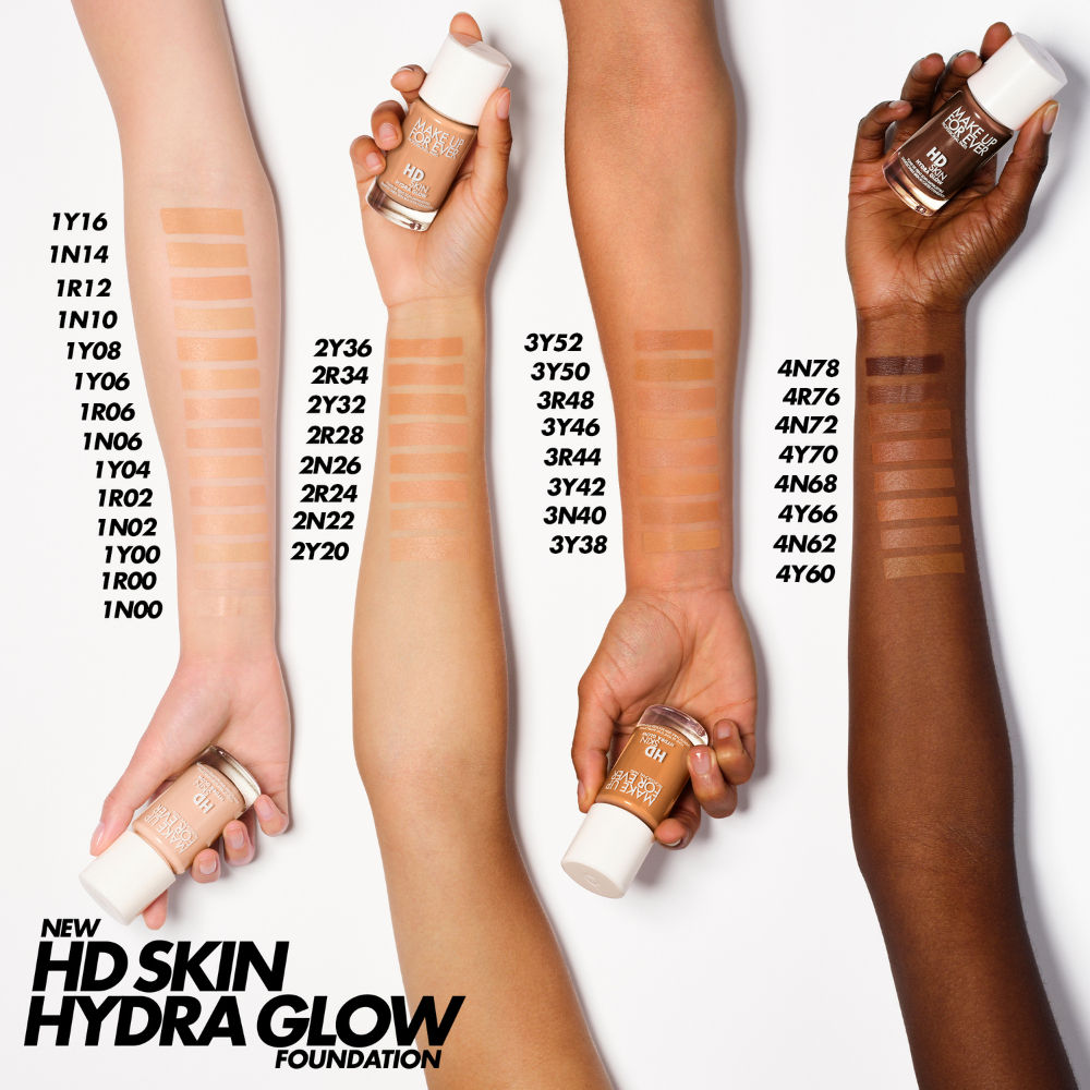 MAKE UP FOR EVER Hd Skin Hydra Glow Foundation