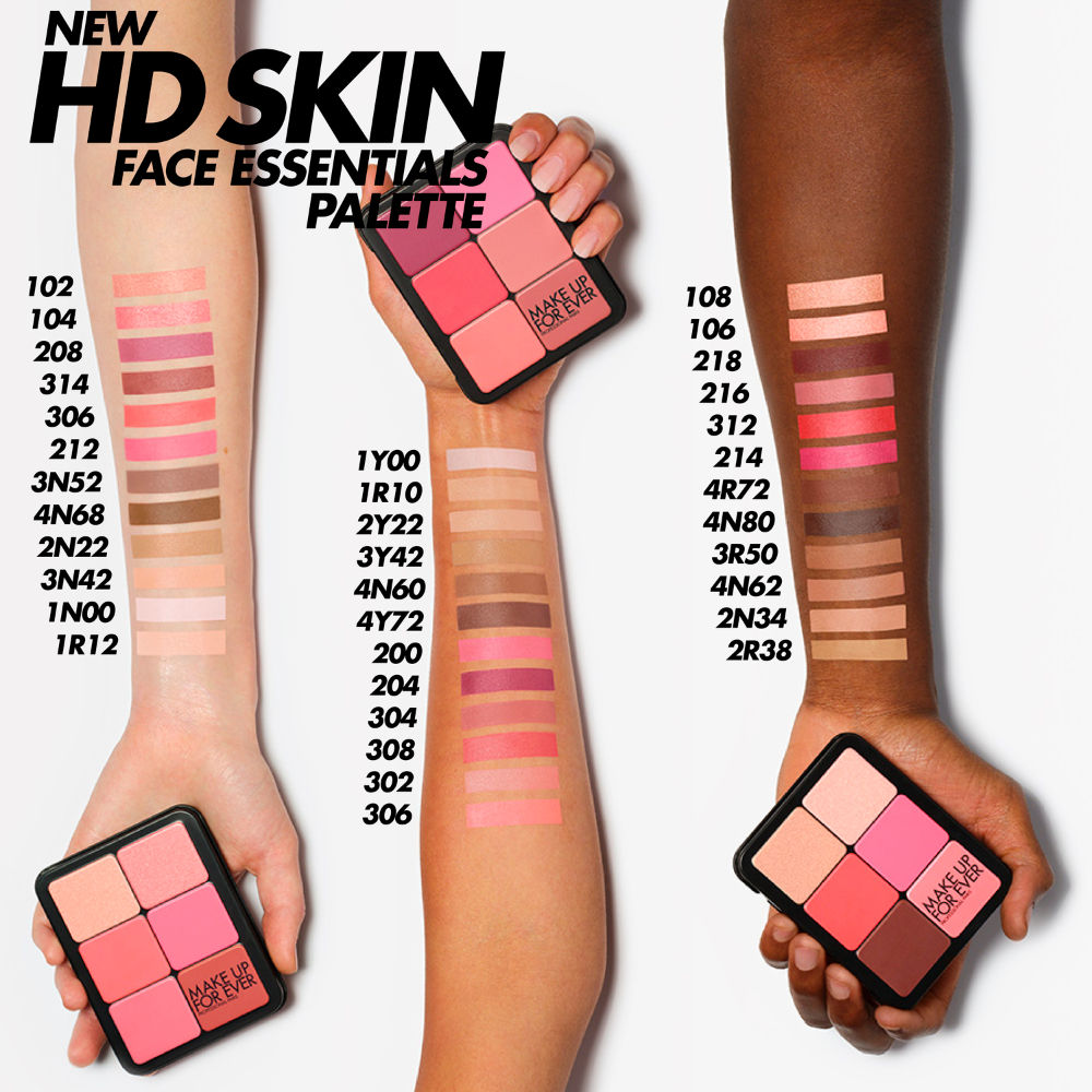 MAKE UP FOR EVER Hd Skin Face Essentials Palette