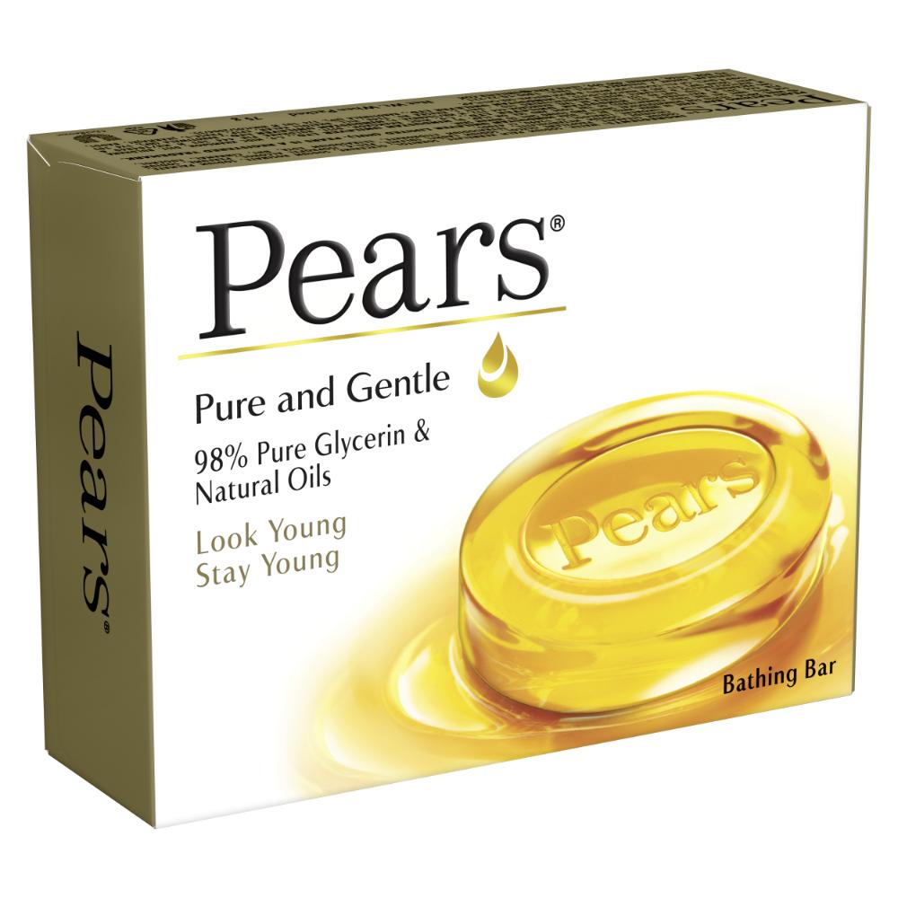 Pears Pure And Gentle With Glycerine And Natural Oils