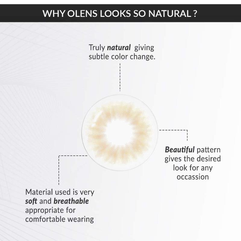 O-Lens Spanish Real Monthly Coloured Contact Lenses - Brown (0.00)