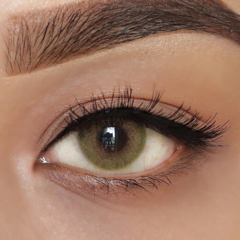 O-Lens Russian Velvet Monthly Coloured Contact Lenses - Green (0.00)