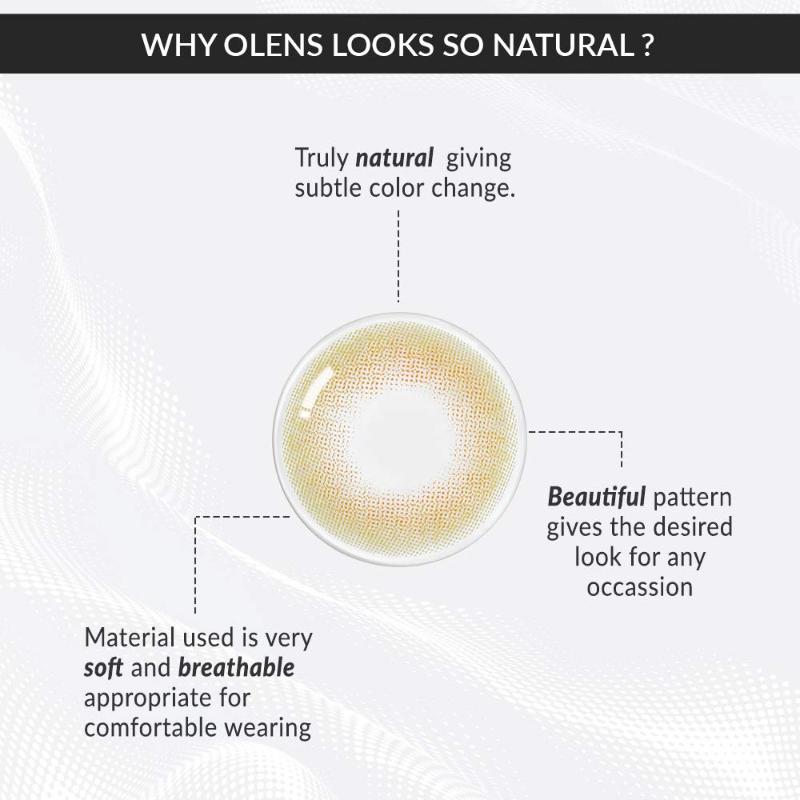O-Lens Russian Velvet Monthly Coloured Contact Lenses - Green (0.00)