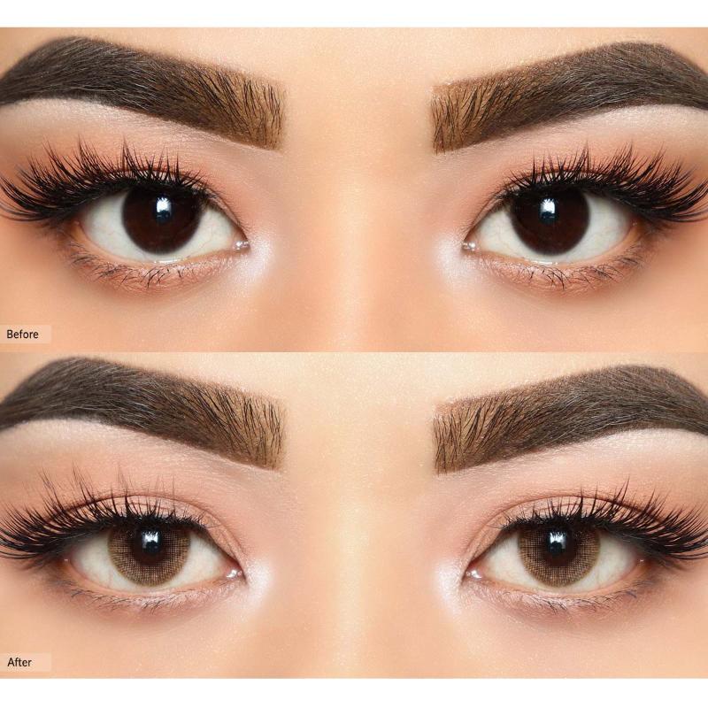 O-Lens Russian Velvet Monthly Coloured Contact Lenses - Brown (0.00)
