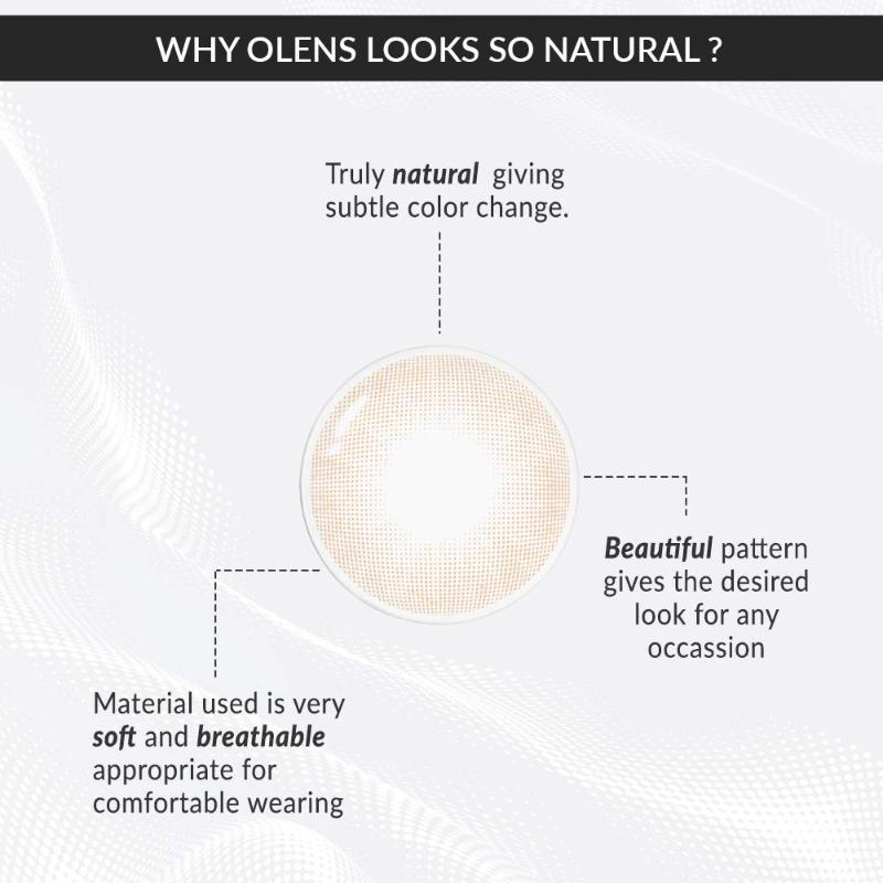 O-Lens Russian Velvet Monthly Coloured Contact Lenses - Brown (0.00)