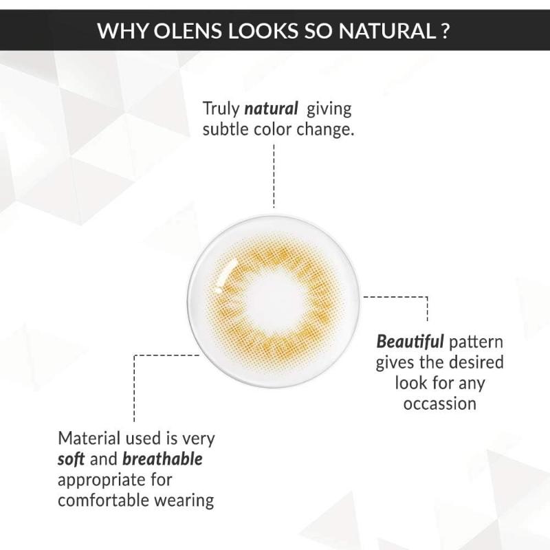 O-Lens Scandi Monthly Coloured Contact Lenses - Hazel (0.00)