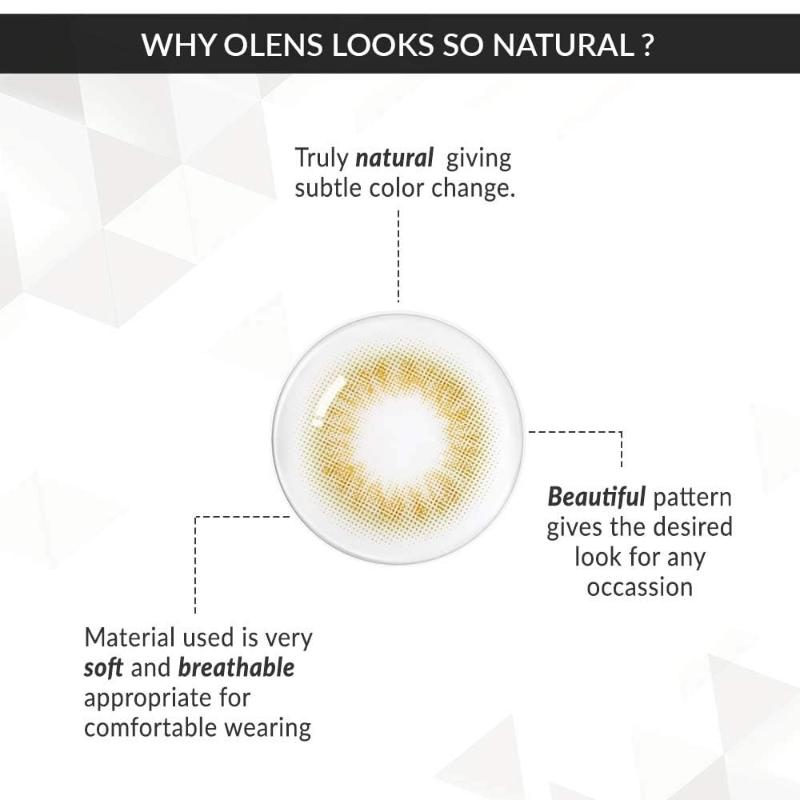 O-Lens Scandi Monthly Coloured Contact Lenses - Olive (0.00)