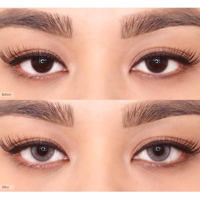 O-Lens Russian Smoky 1Day Coloured Contact Lenses - Gray (0.00)