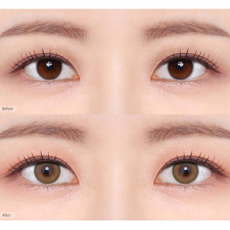 O-Lens Daily Color Contact Lens - Ending Brown (0.00 Plano)