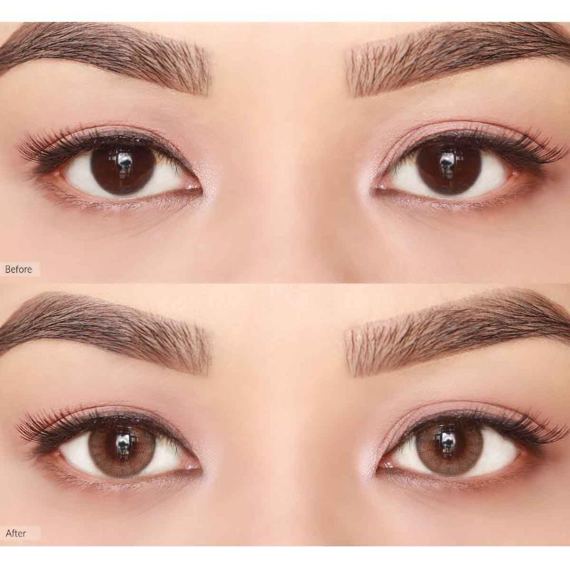 O-Lens Daily Color Contact Lens - French Shine Hazel (0.00 Plano)