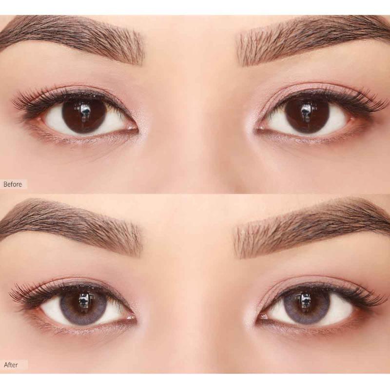 O-Lens Daily Pair Color Contact Lens Pack 1 - French Shine Lavender (0.00 Plano)