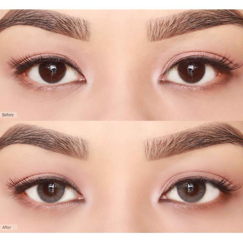 O-Lens Daily Pair Color Contact Lens Pack 1 - French Shine Grey (0.00 Plano)