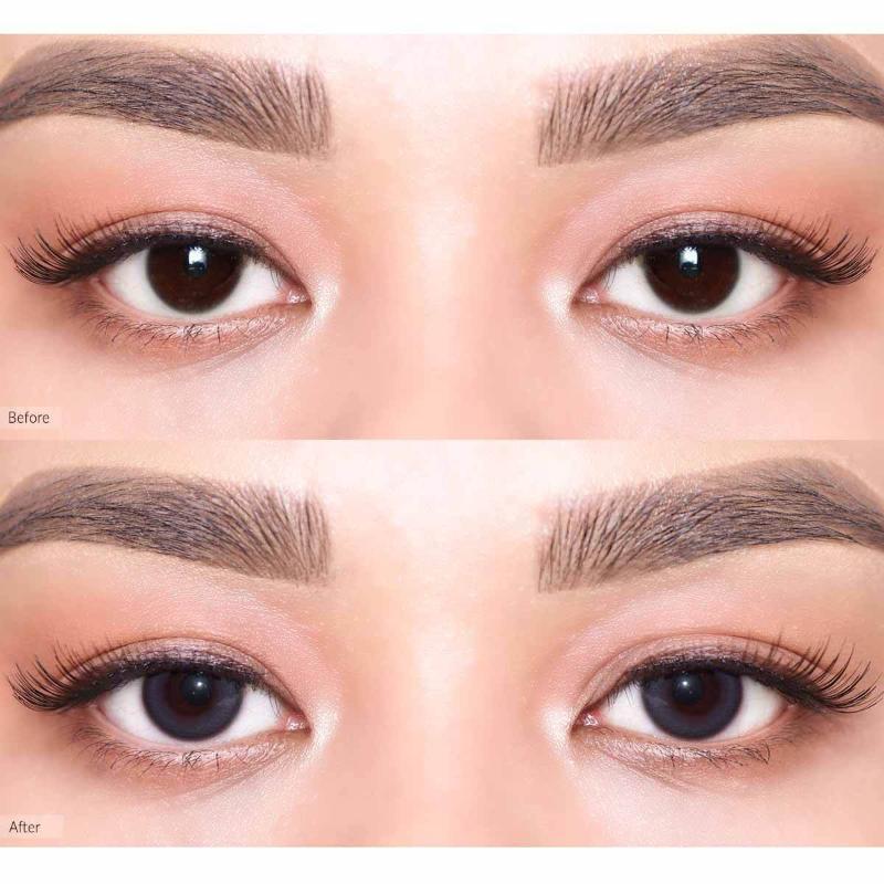 O-Lens Daily Pair Color Contact Lens Pack 1 - Mood Night Grey (0.00 Plano)