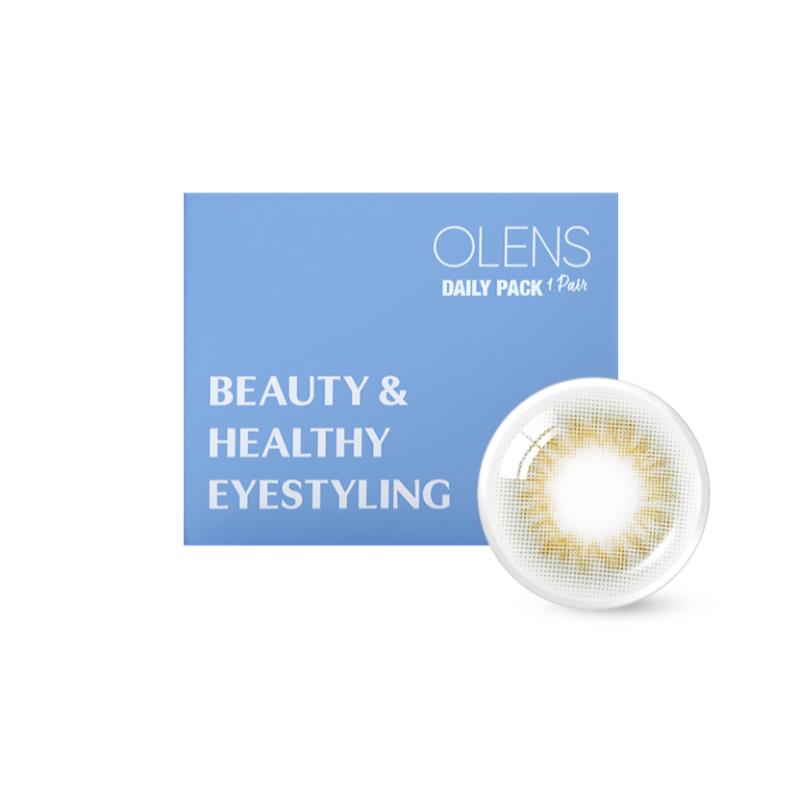 O-Lens Daily Pair Color Contact Lens Pack 1 - Scandi Grey (0.00 Plano)