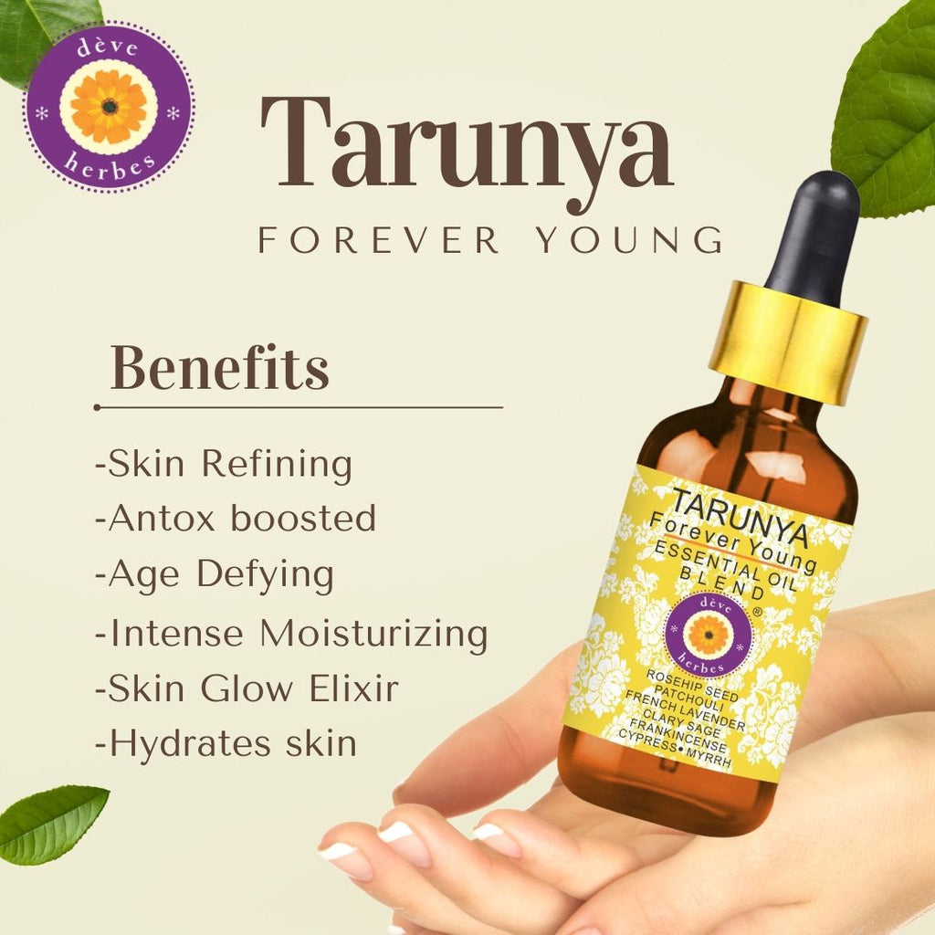 Deve Herbes Tarunya Oil - Forever Young - Anti Ageing Blend