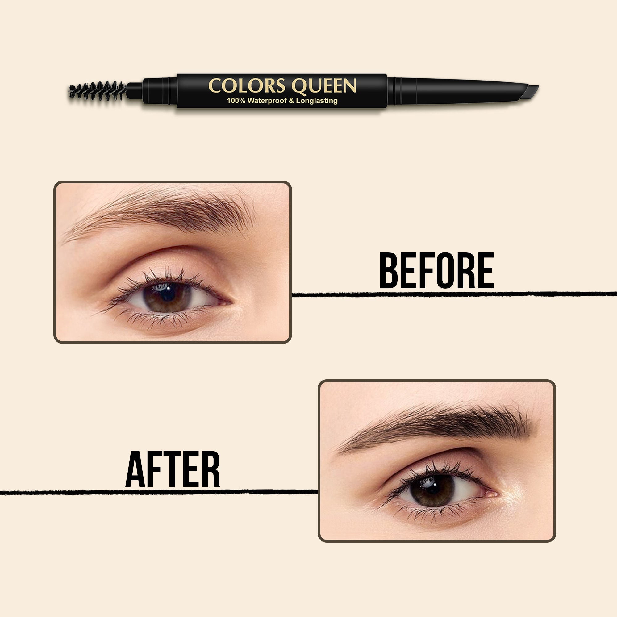Colors Queen Brow Master Eyebrow Definer Pencil