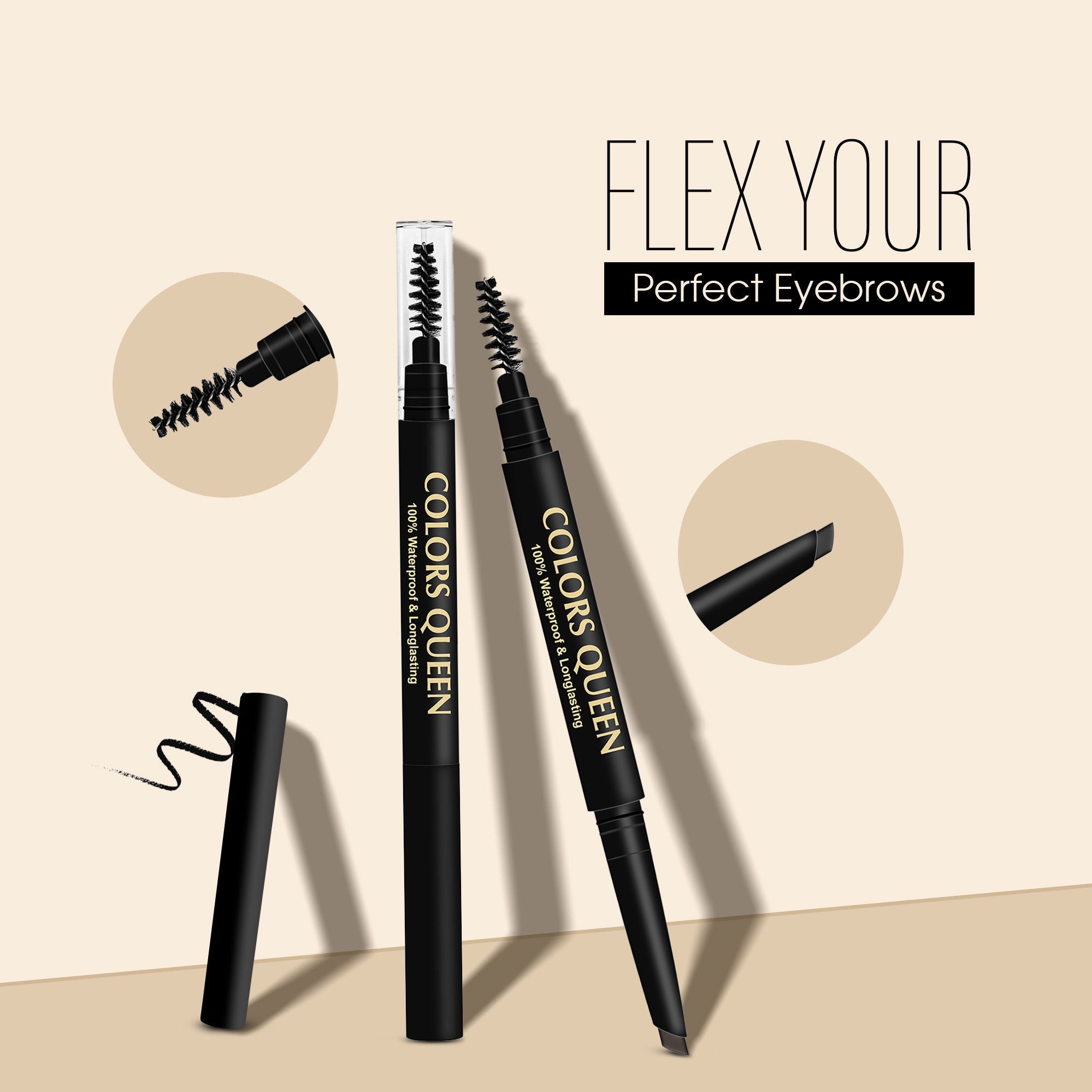 Colors Queen Brow Master Eyebrow Definer Pencil