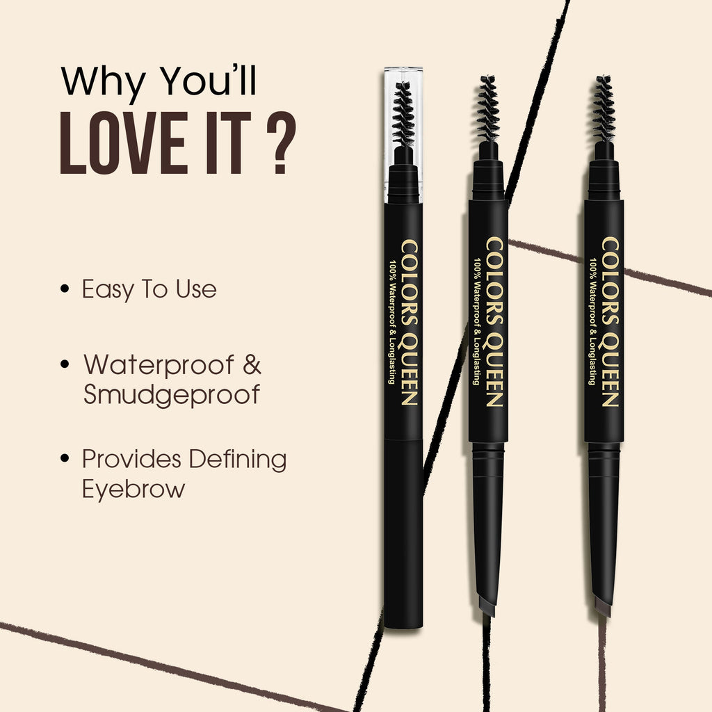 Colors Queen Brow Master Eyebrow Definer Pencil