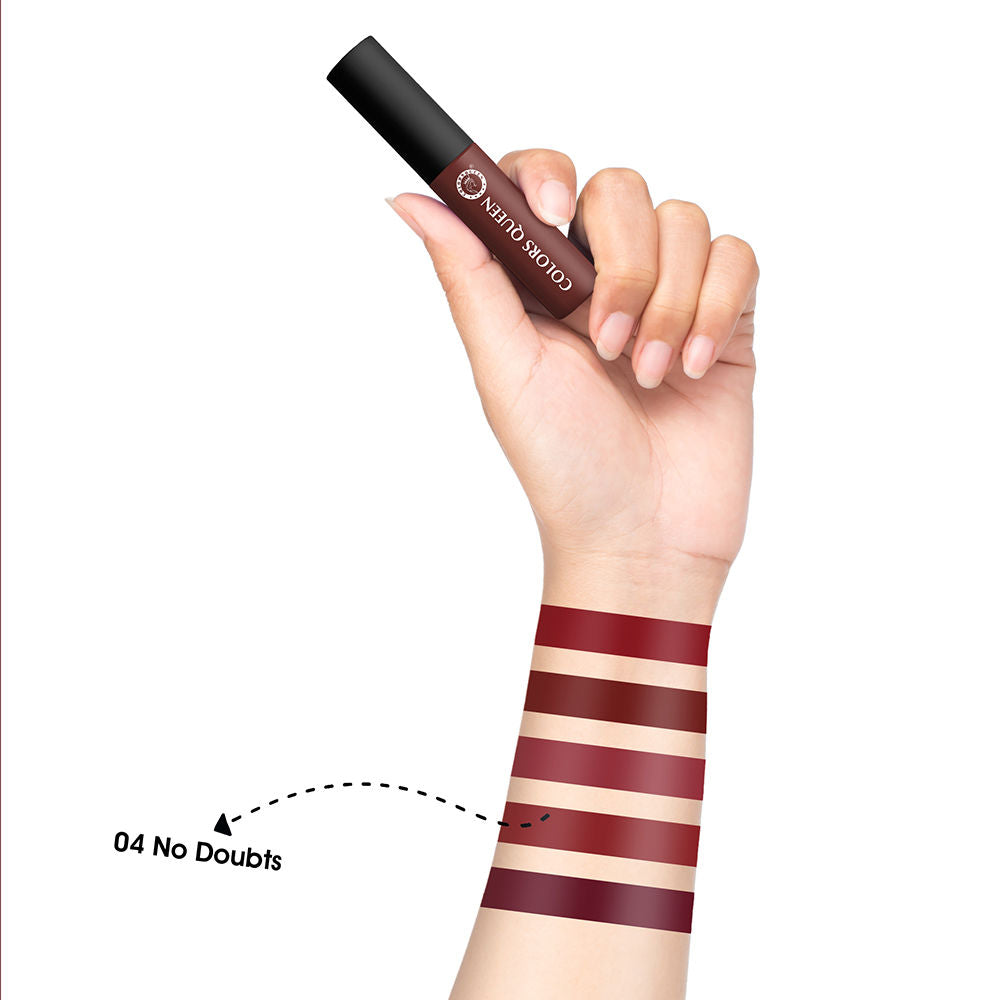 Colors Queen Mellow Matte Lip Cream Liquid Lipstick