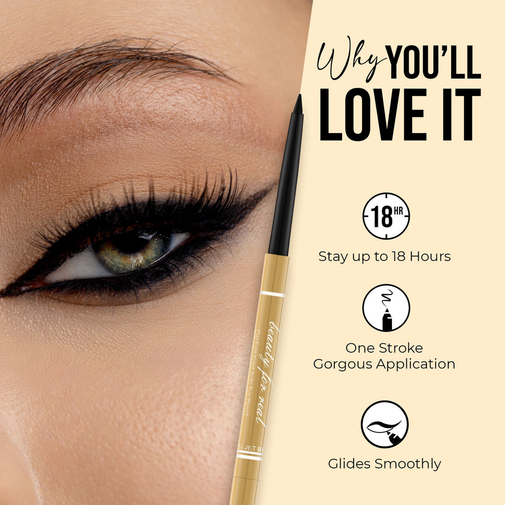 Colors Queen Gel Kohl Kajal Auto Eye Pencil