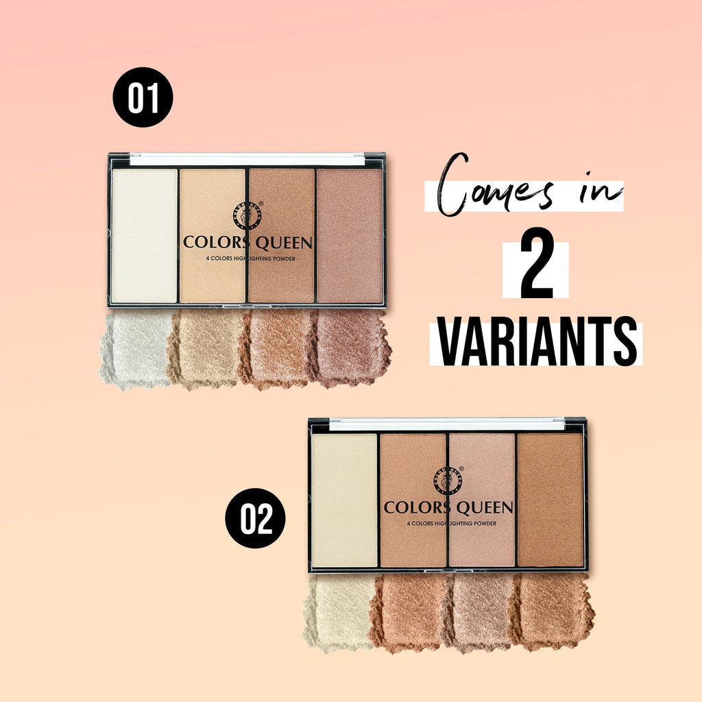 Colors Queen Four Colors Highlighting Powder