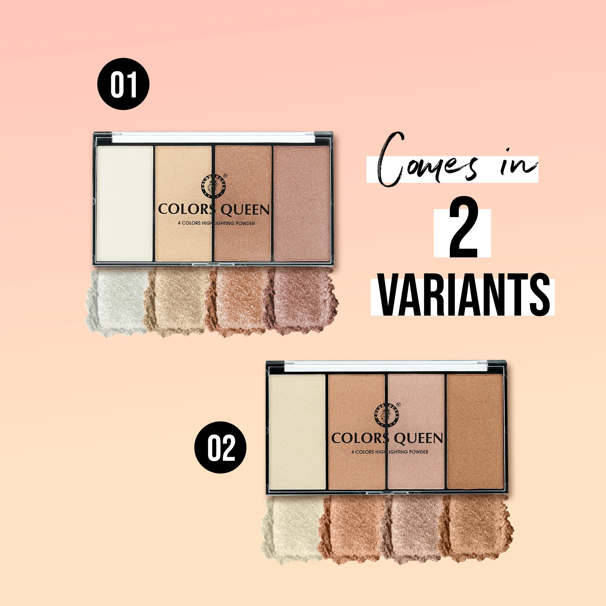 Colors Queen Four Colors Highlighting Powder