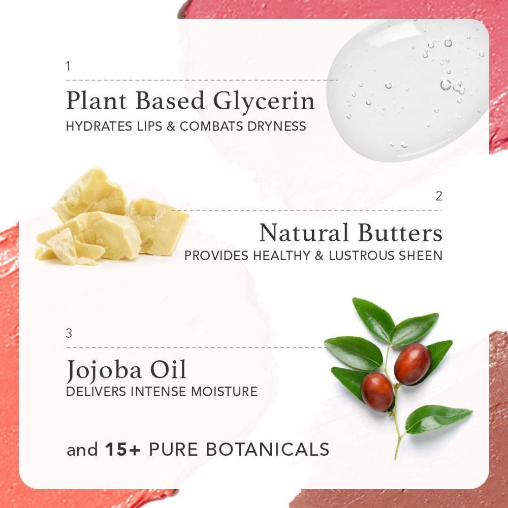 Ras Luxury Oils Oh So Luxe Lip & Cheek Tint Balm with Vitamin E, Shea Butter
