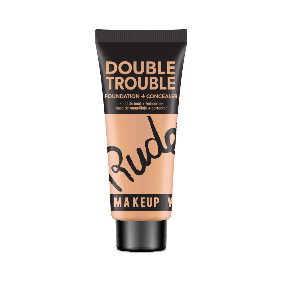 Rude Cosmetics Double Trouble Foundation + Concealer