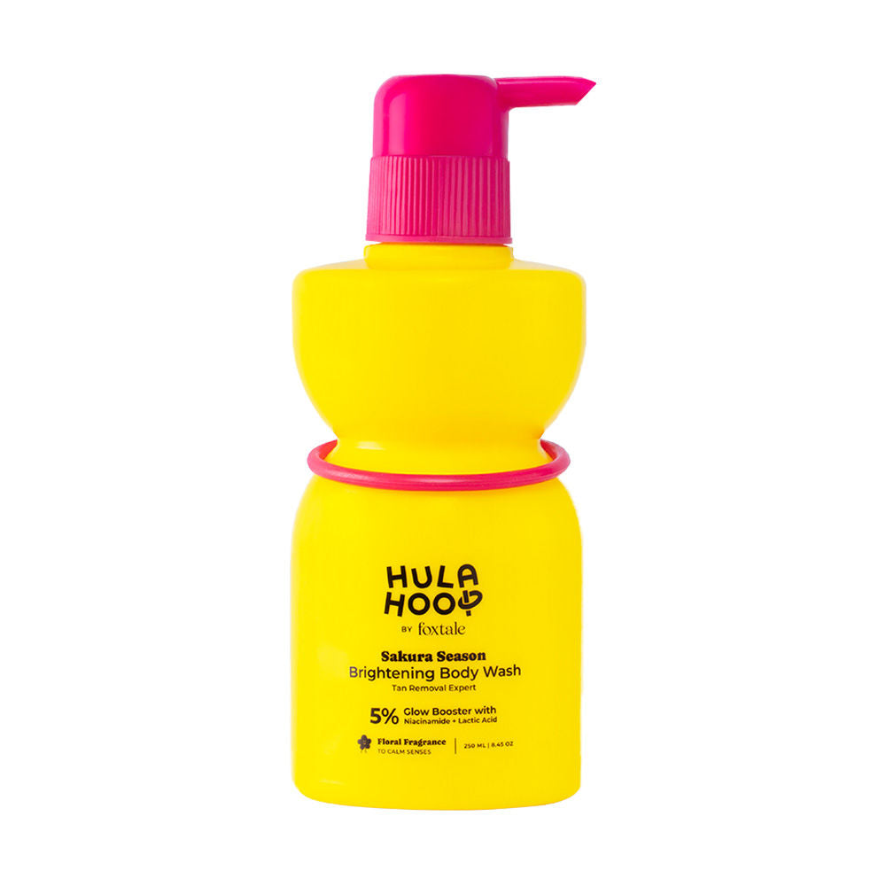 FoxTale Hula Hoop Brightening Body Wash by Foxtale , Exfoliates & Reduces Tan
