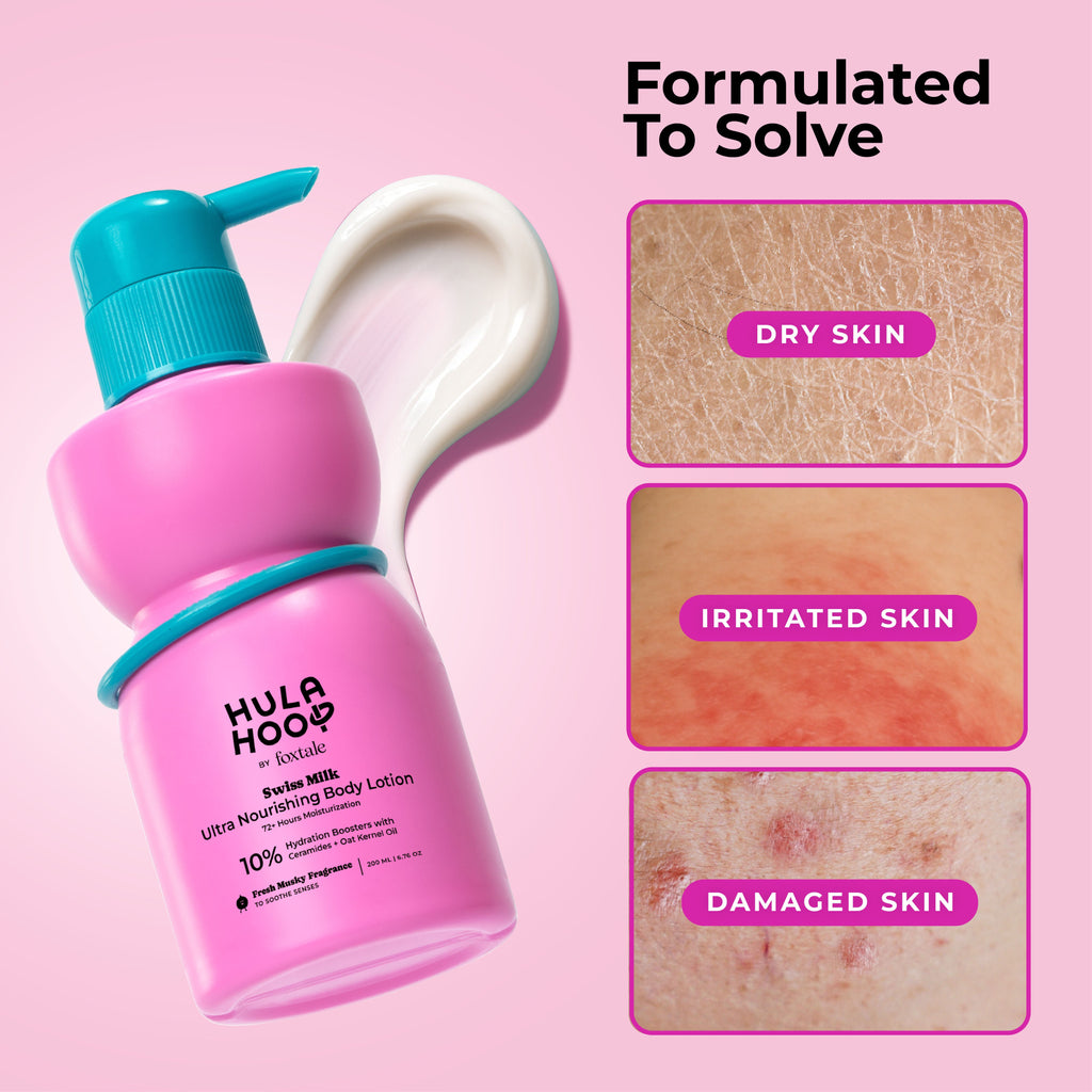 Foxtale Hula Hoop Ultra Nourishing Body Lotion, Hydrates & Repairs