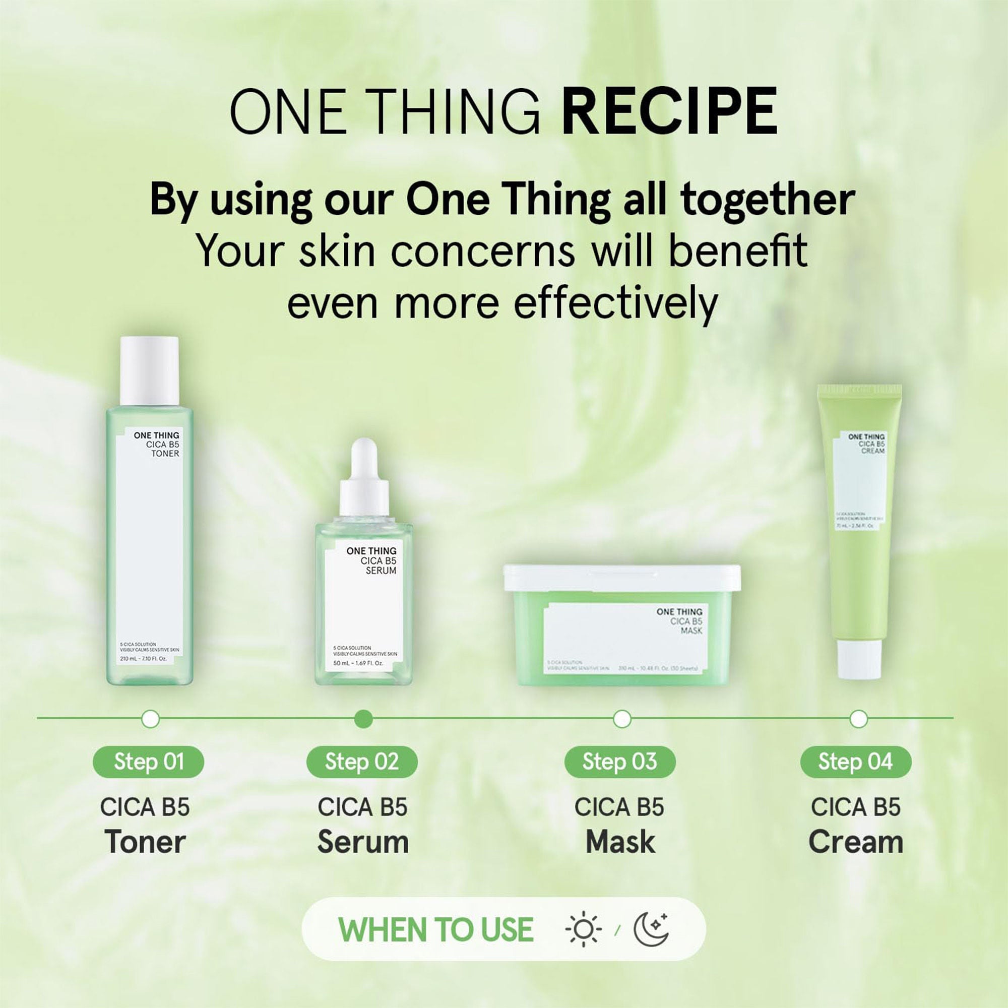 ONE THING Cica B5 Serum