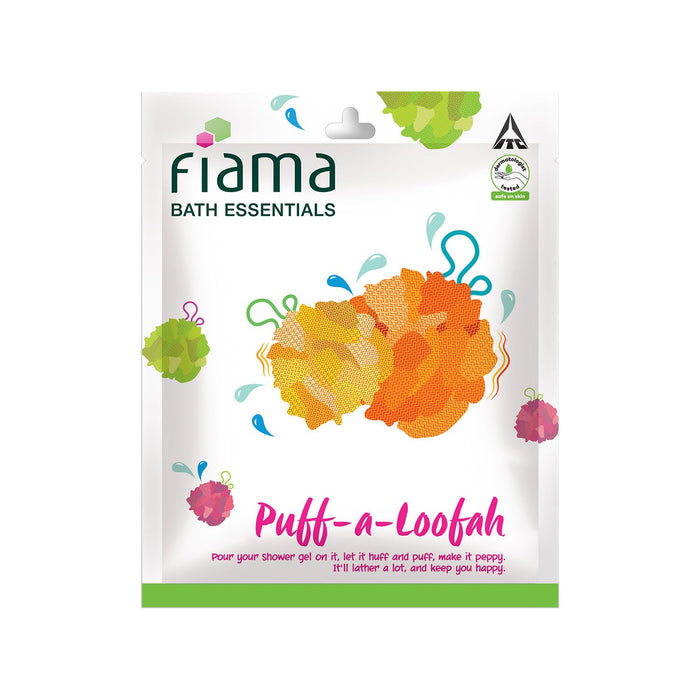Fiama Bath Essentials Puff-a-Loofah(Color May Very)