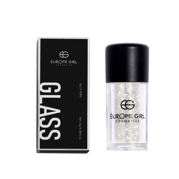 Europe Girl Single Diamond Pigment Glitter Glass