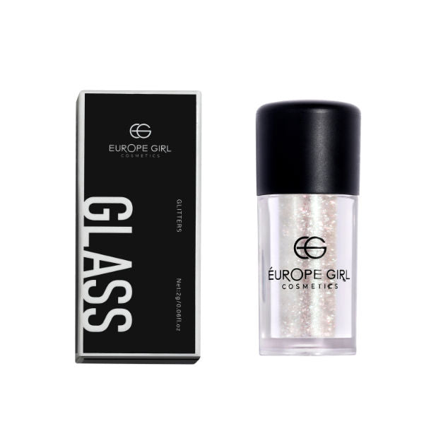 Europe Girl Single Diamond Pigment Glitter Glass