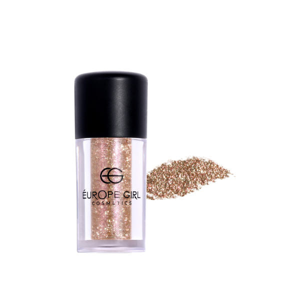 Europe Girl Single Diamond Pigment Glitter Glass