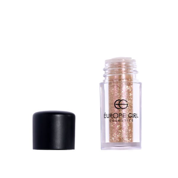 Europe Girl Single Diamond Pigment Glitter Glass
