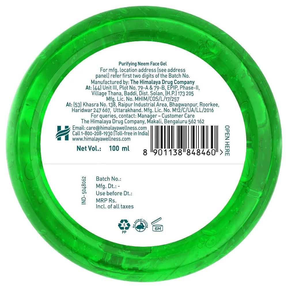 Himalaya Purifying Neem Face Gel