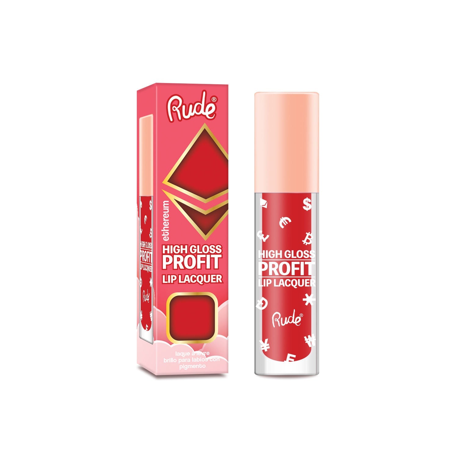 Rude Cosmetics High Gloss Profit Lip Lacquer