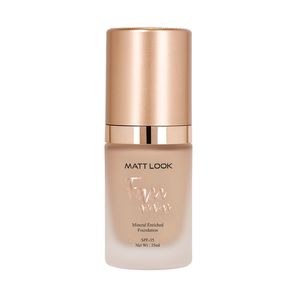 Matt look Face Genius Mineral Enriched Weightless Matt Finish Foundation