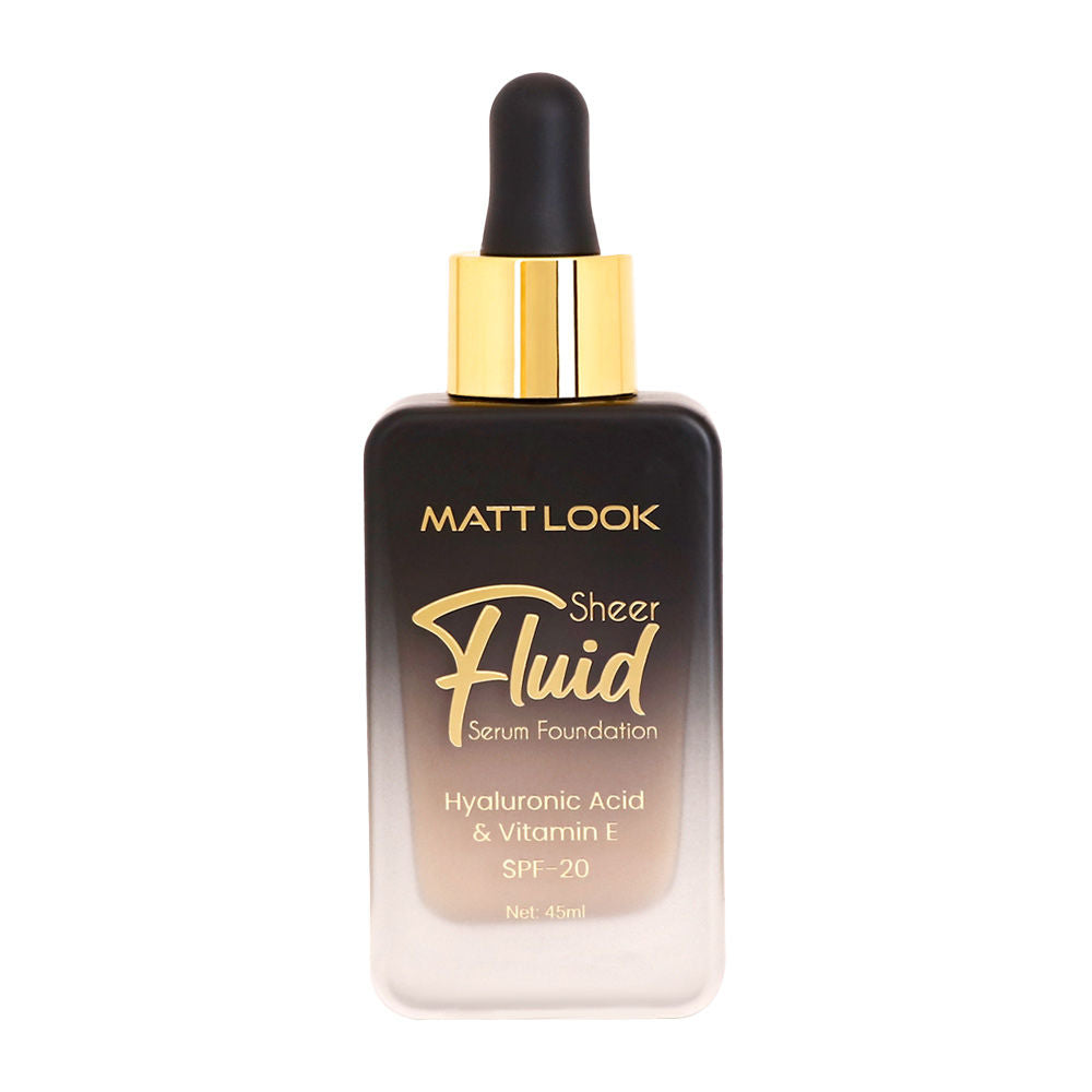 Matt look Sheer Fluid Serum Foundation