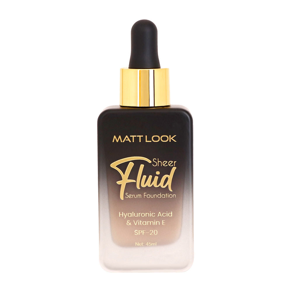 Matt look Sheer Fluid Serum Foundation
