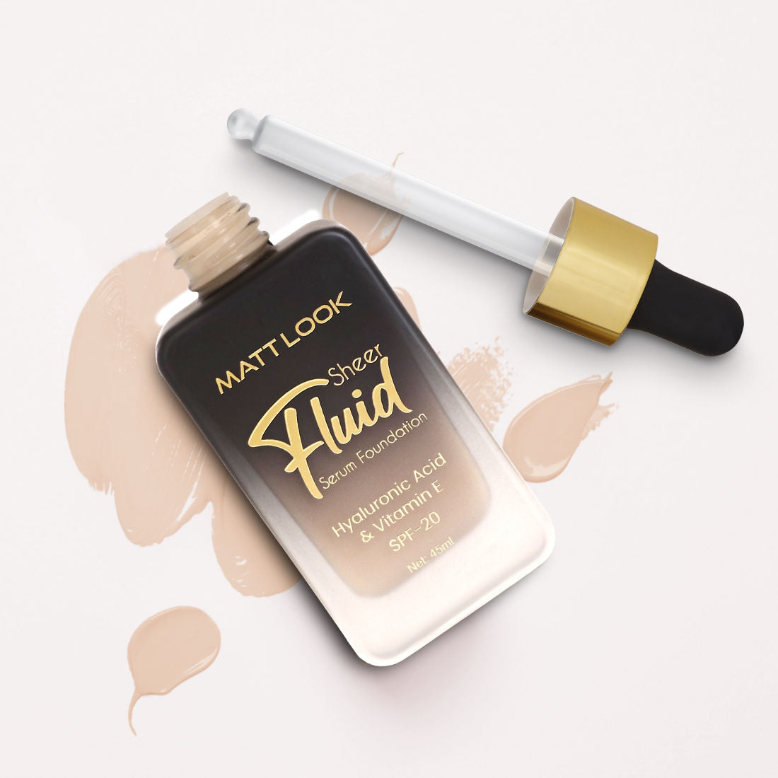 Matt look Sheer Fluid Serum Foundation