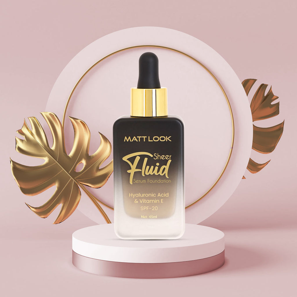 Matt look Sheer Fluid Serum Foundation