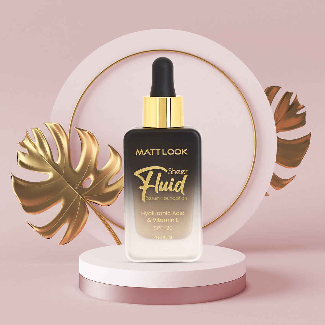 Matt look Sheer Fluid Serum Foundation
