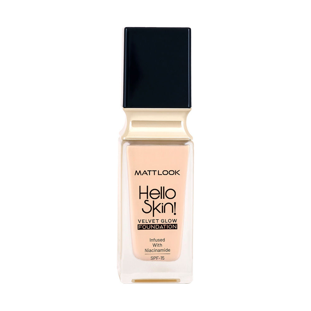 Matt look Hello Skin Velvet Glow Foundation