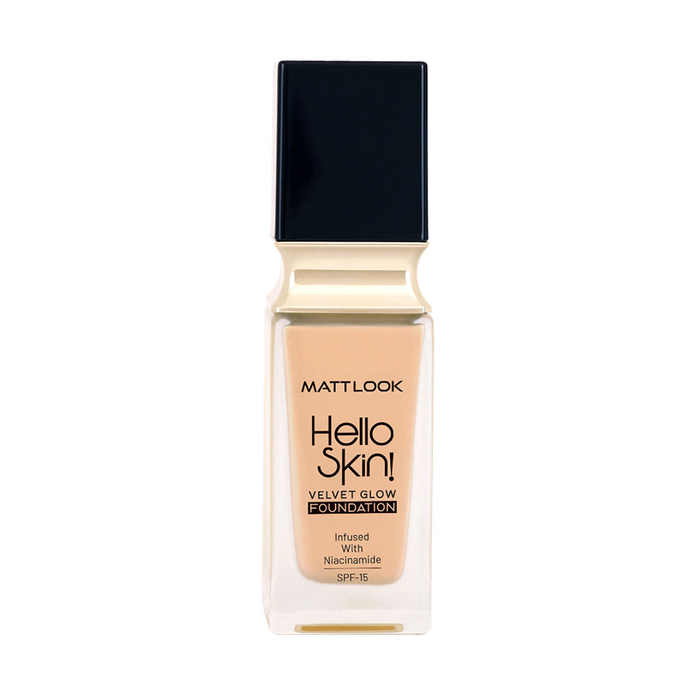 Matt look Hello Skin Velvet Glow Foundation