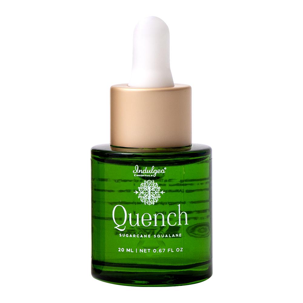 Indulgeo Essentials 100% Sugarcane Quench Squalane - Lightweight Non Sticky Moisturizing Oil