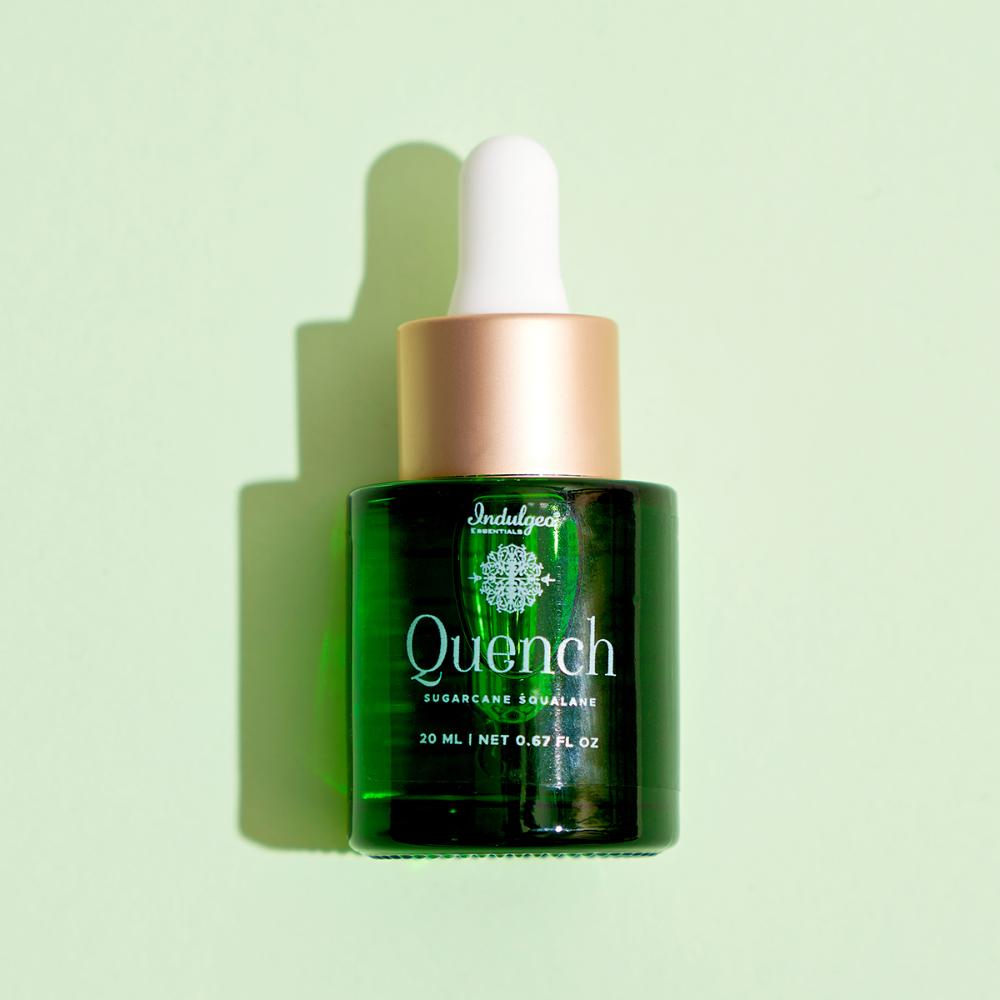 Indulgeo Essentials 100% Sugarcane Quench Squalane - Lightweight Non Sticky Moisturizing Oil